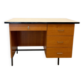 Bureau vintage bois & formica – années 60/70