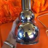 Space age table lamp with chrome balls