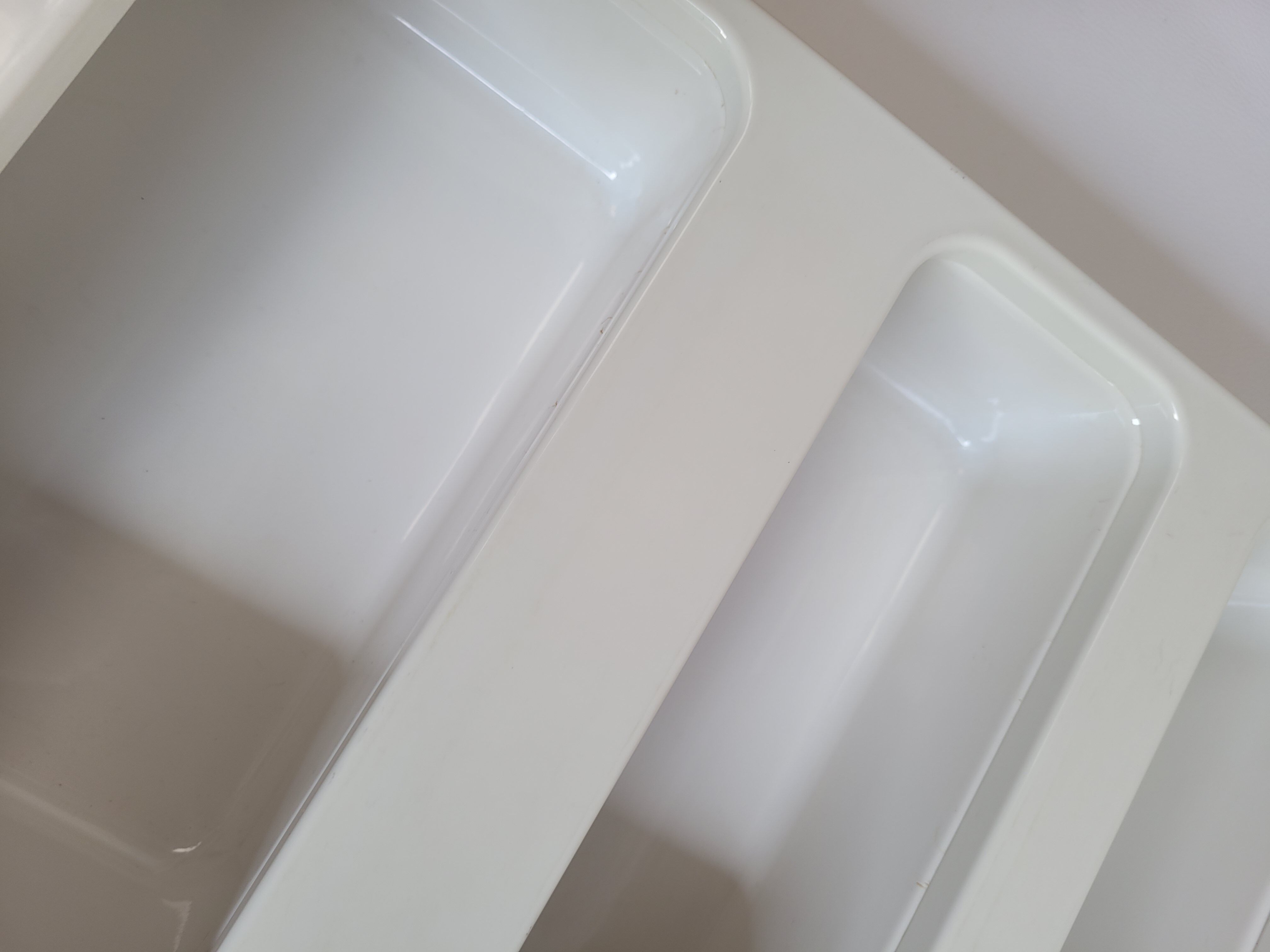 Prisunic plastic wall shelves