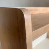 Vintage pyramidal secretary desk and bookcase