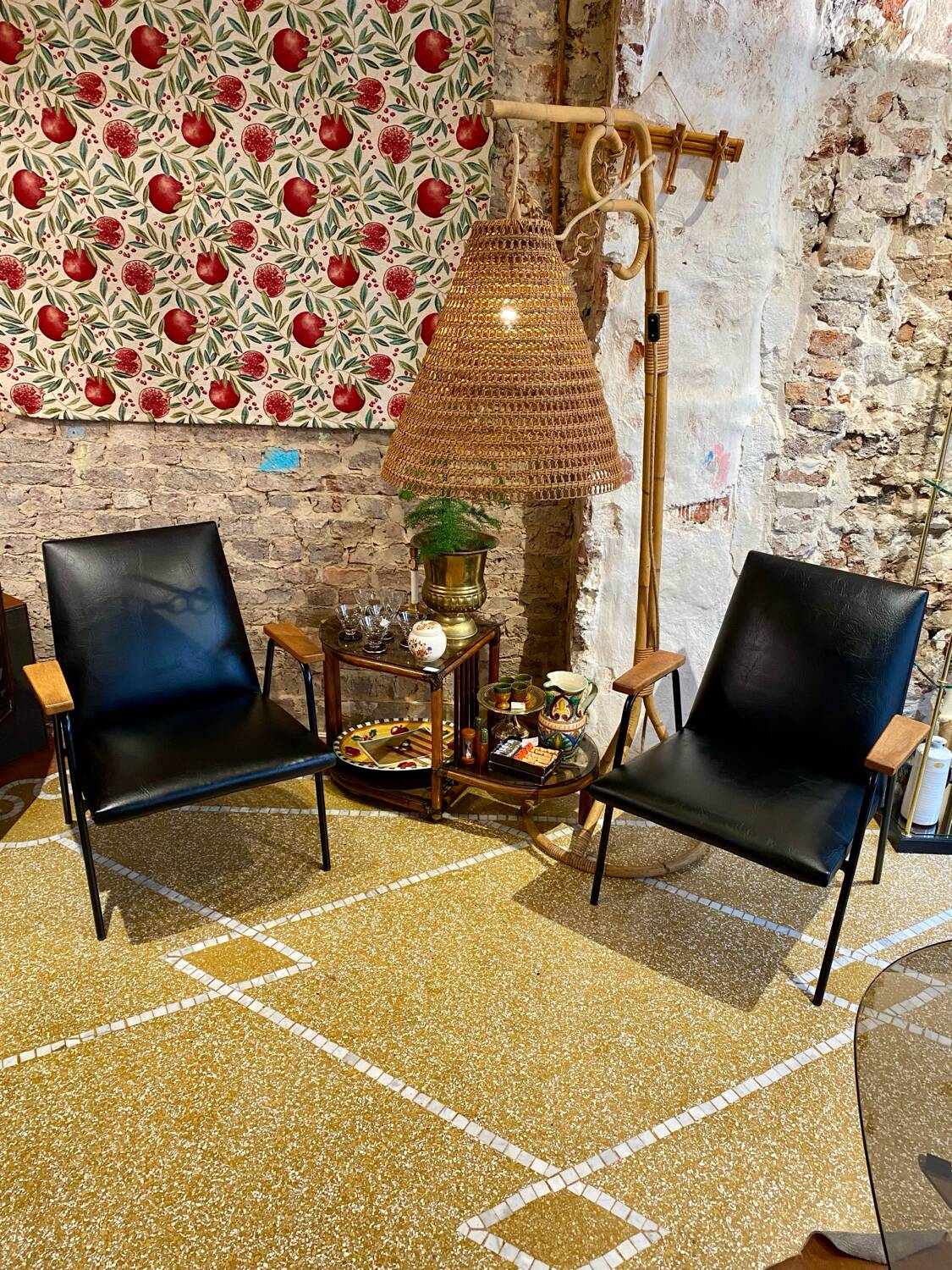 Pair of "Robert" armchairs by Pierre Guariche for Meurop 1962