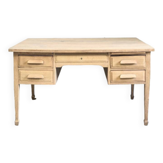 Antique Vintage School Oak Desk