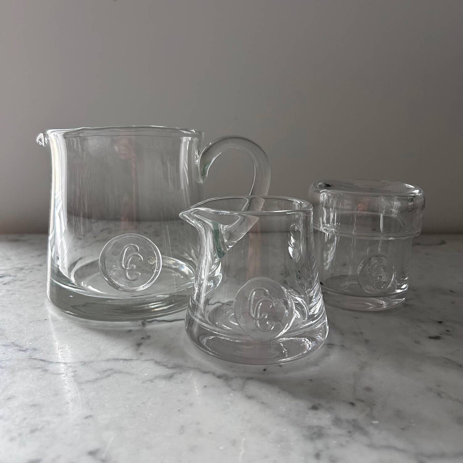 Sugar bowl stamped Sempre Belgium