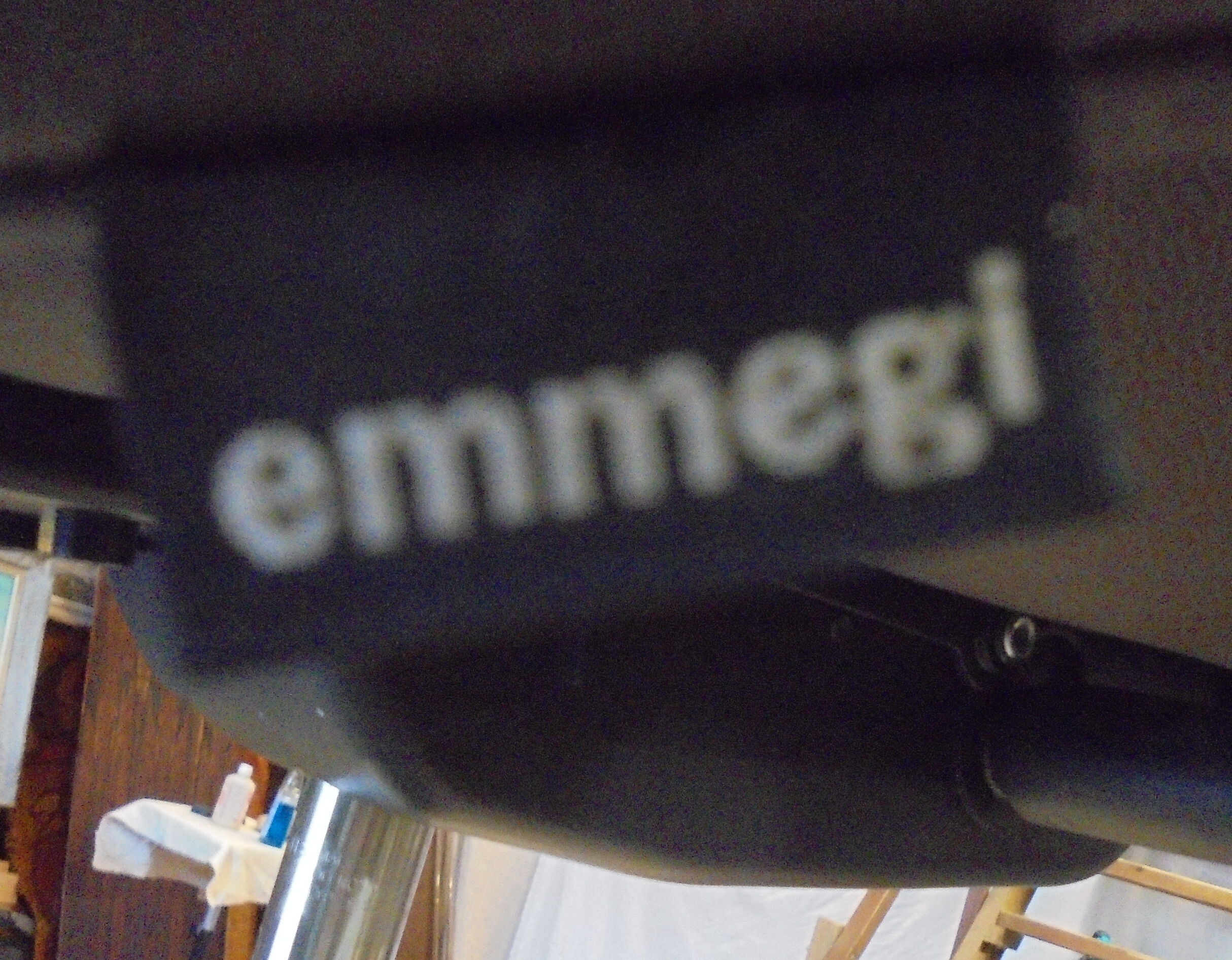 2000s Emmegi leather Italian office chair
