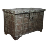 Low chest with iron ornament