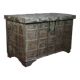 Low chest with iron ornament