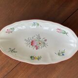 Set of 3 dishes/plates - Lunéville