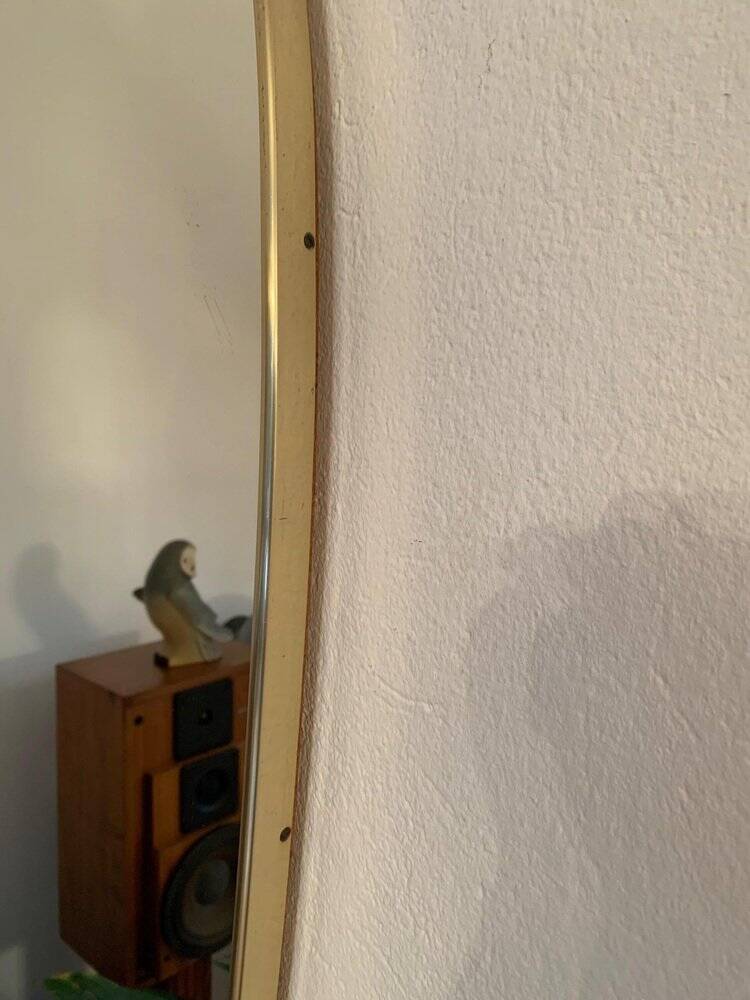 Mirror with gilt frame, 1970s