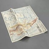 Old school geographical map, Rossignol edition