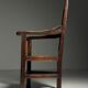 Chaise anglaise en chêne, 1650-1670