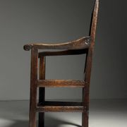 Chaise anglaise en chêne, 1650-1670