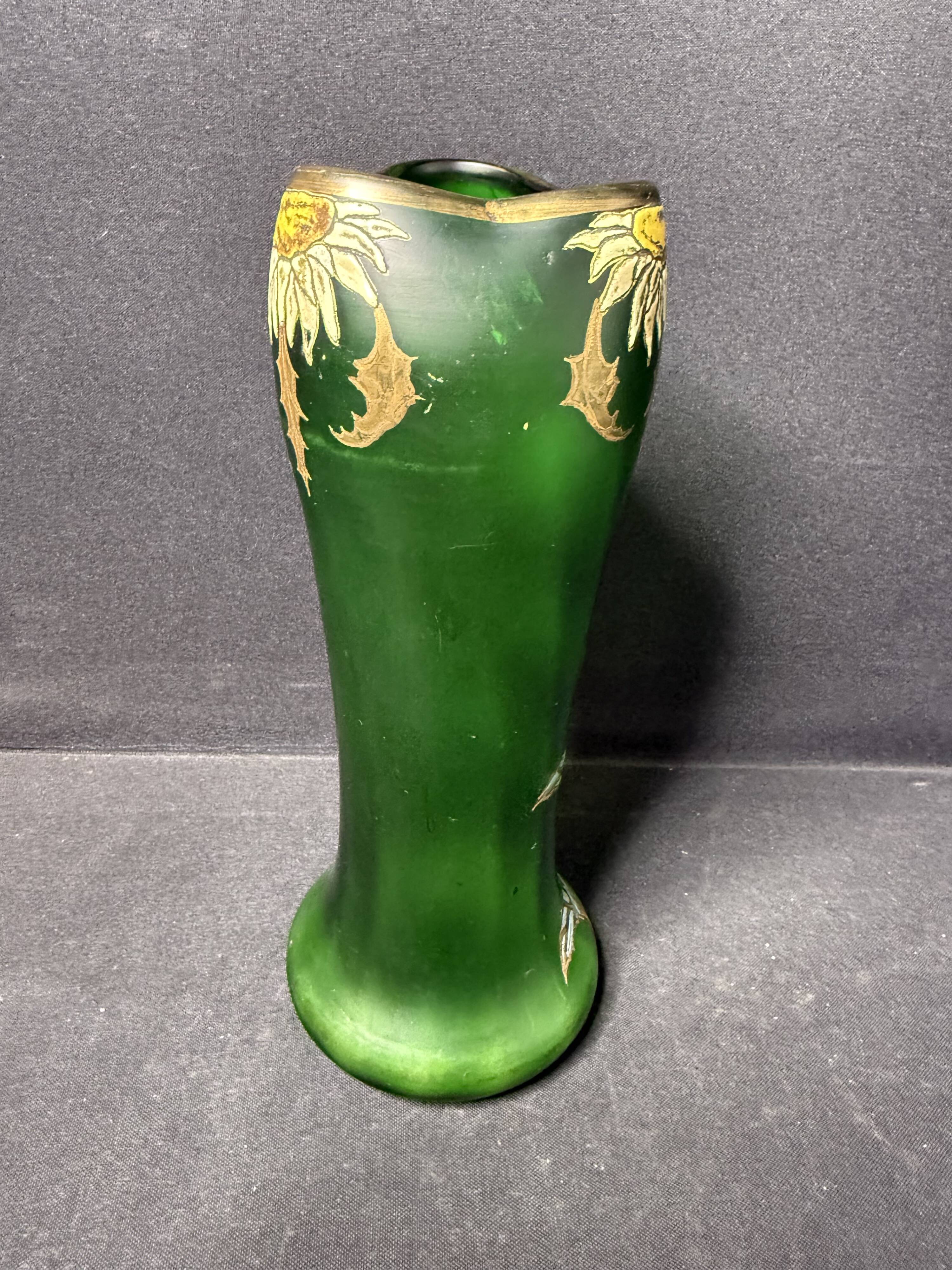 Enamelled vase – FT Legras (1839-1916)