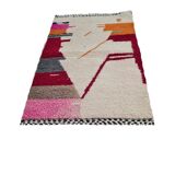 Handmade wool Berber rug 150 x 100 CM