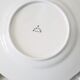 Set of 5 asparagus plates, Hamage, 1930, French manufacture, rare, art deco