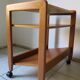 small danish trolley or sidetable in teak  from the 70s