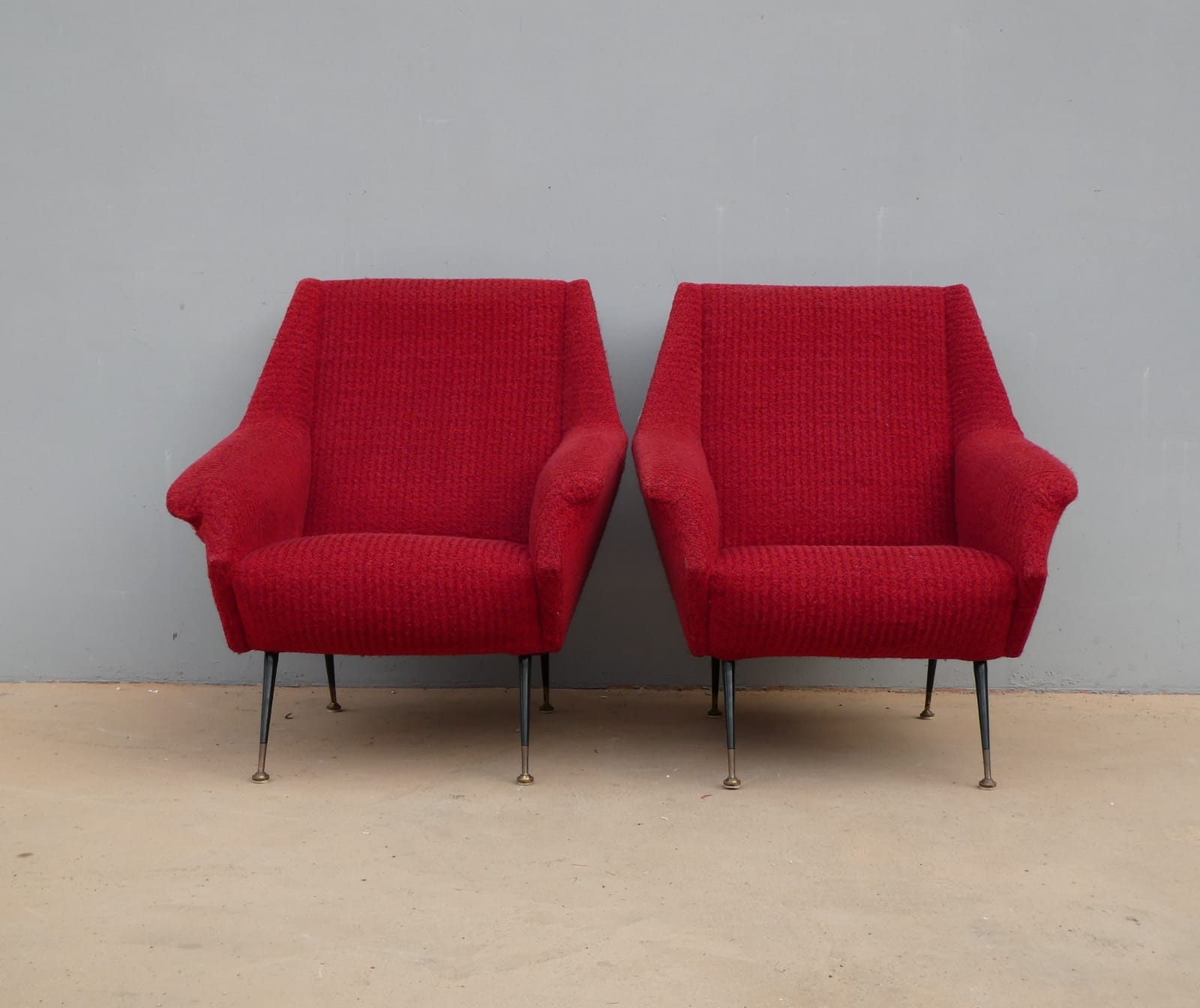 Paire de fauteuils vintage Italie, 1960