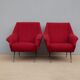 Paire de fauteuils vintage Italie, 1960