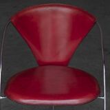 Set of 4 dining chairs 'Linda' by Arrben, Italian design, 1980s