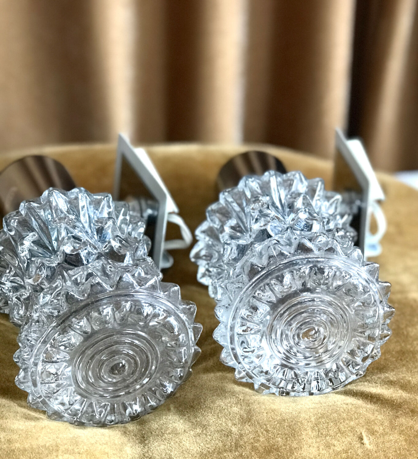 1970 Targetti Sankey wall lights