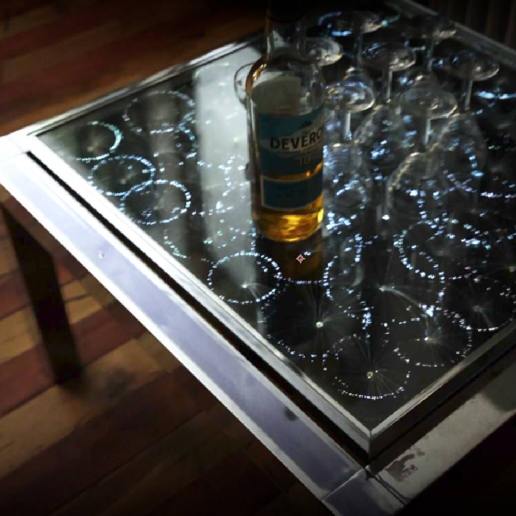 fibre optic table