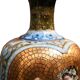 Pair of Art Nouveau vases in glazed ceramic signed Catelin