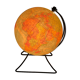 Vintage Globe 1960 Perrina glass - 29 cm