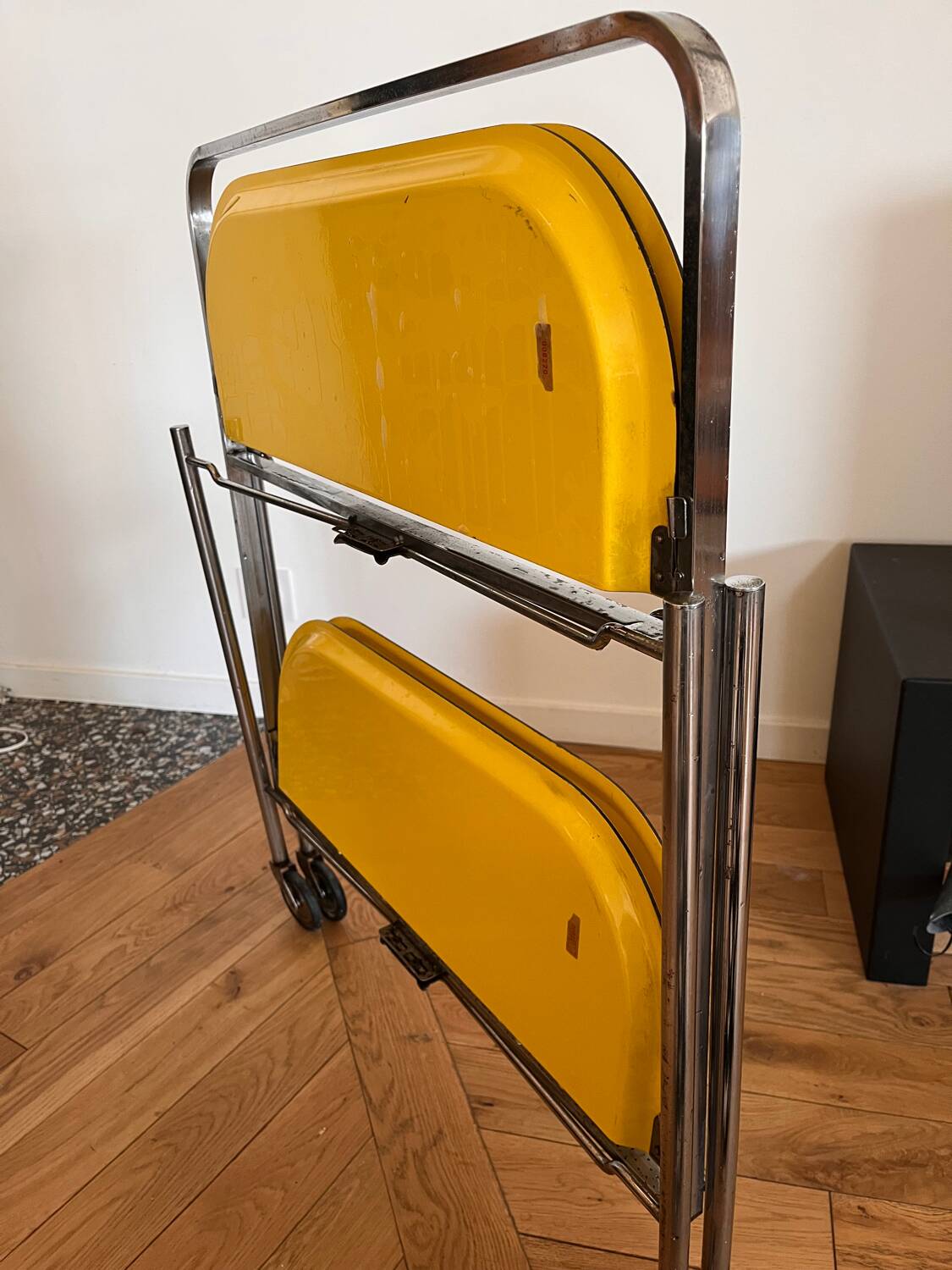 Vintage serving trolley