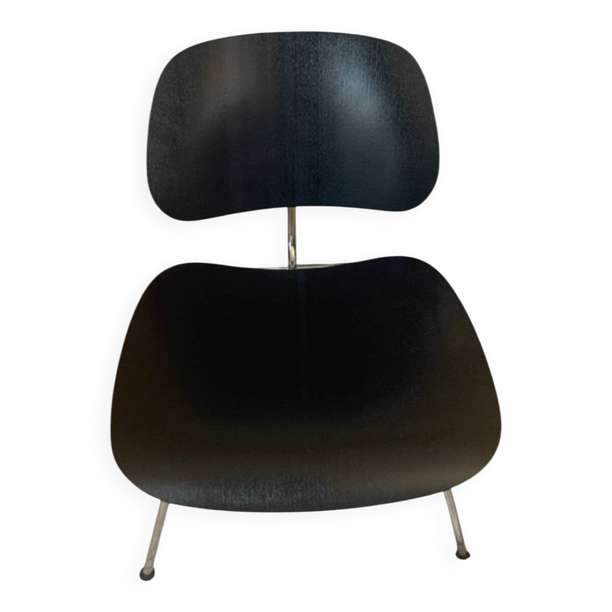 Fauteuil LCM Eames en frêne noir