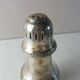 Old sprinkler, silver metal, SFAM hallmark