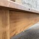 Raw fir farmhouse table