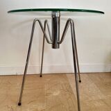 Table d'appoint verre design