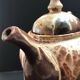 Stoneware teapot by Marcellus Aubry