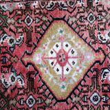 Tapis Vintage Hamadan Fait Main en Laine – Années 1970 – 73 x 113 cm – Rug