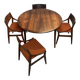 Danish Palisander Dining Set by Vestervig Eriksen 1950s