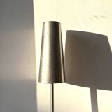 Brushed silver metal lamp vintage design by Anne Nilsson for IKEA