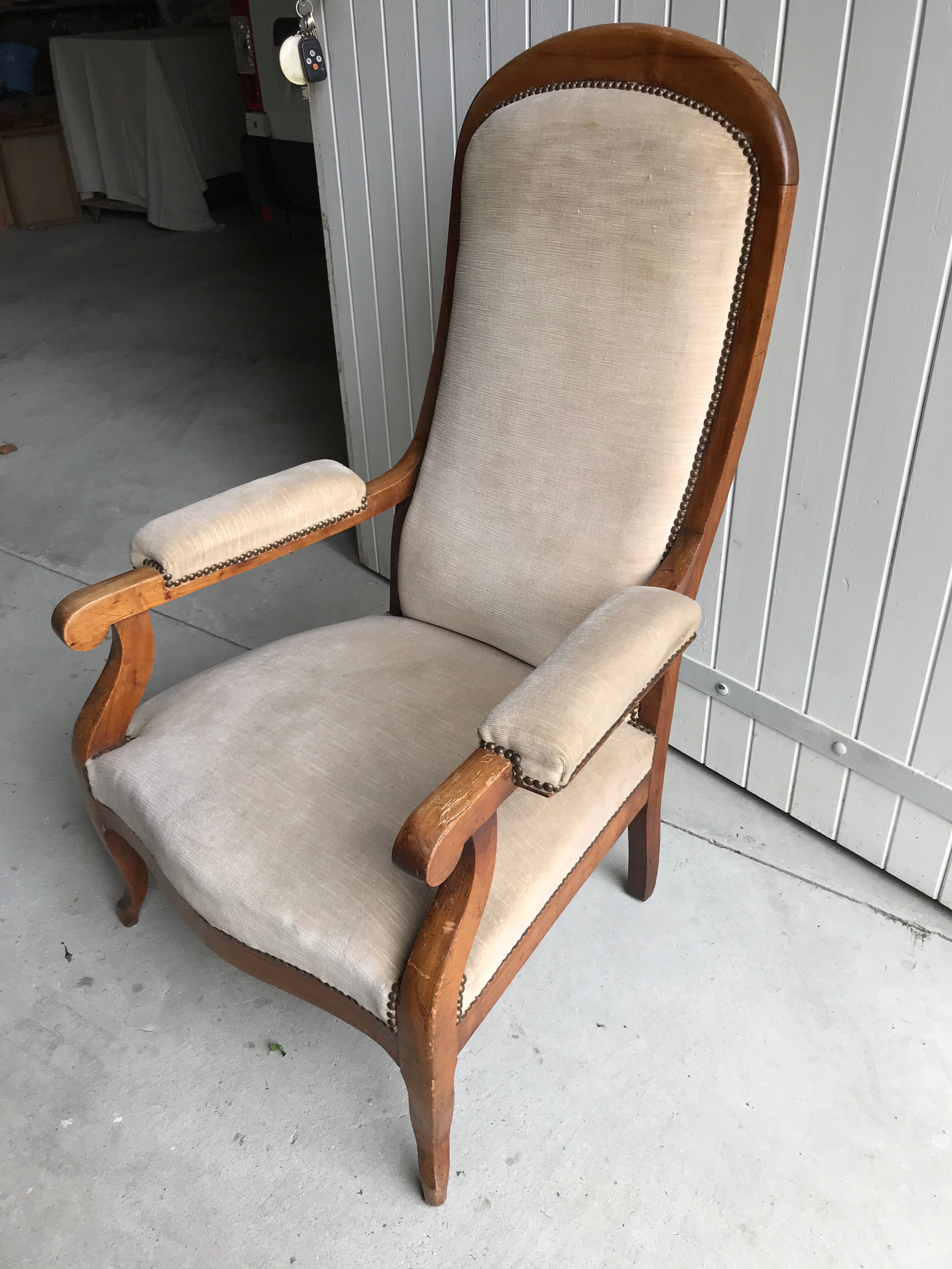 Former voltaire armchair