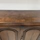 Two-door buffet in solid oak, Louis XIV style, 18th century.