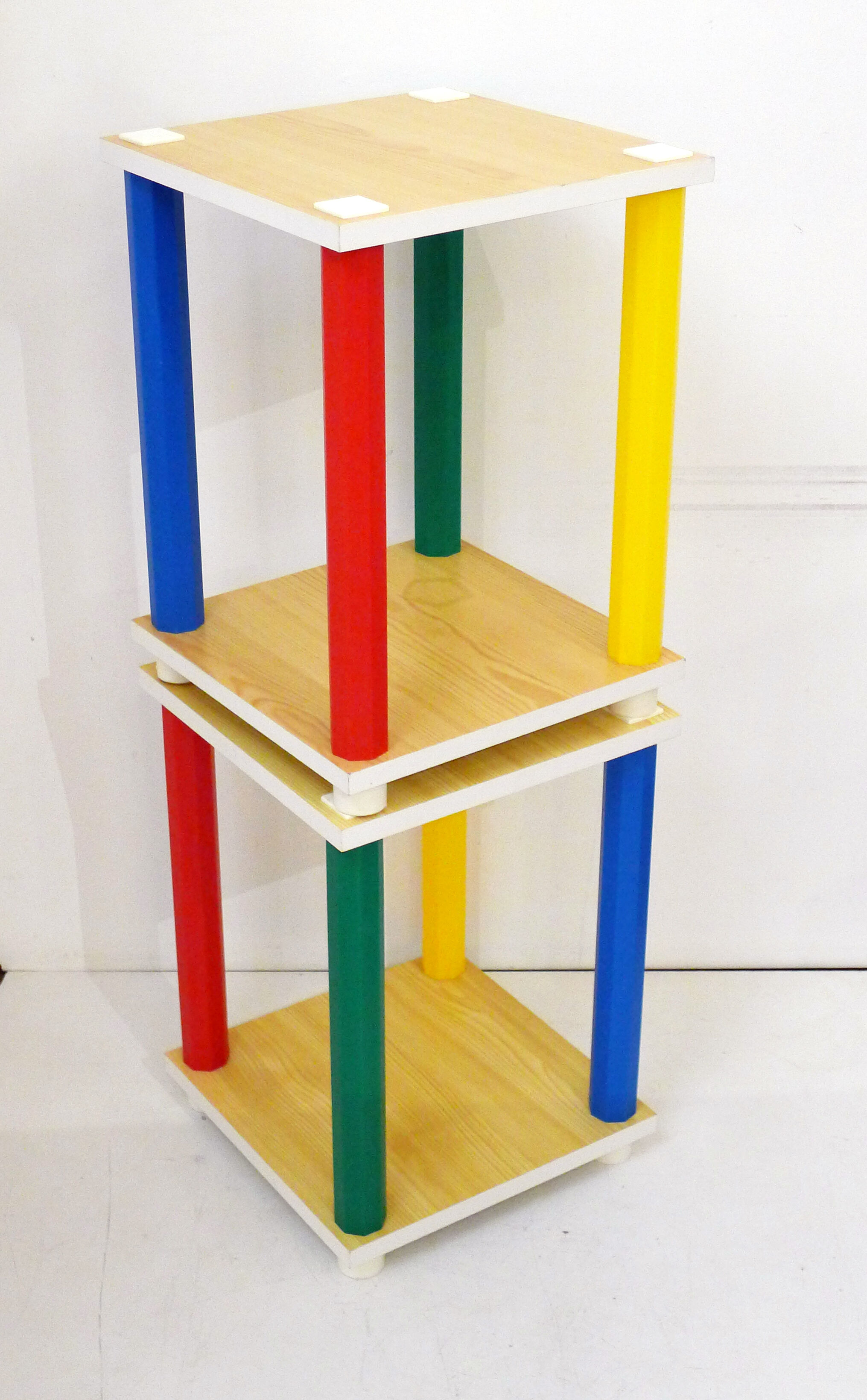 Paire de tables chevets 1980'