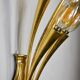 Oscar Torlasco brass wall lamp for Lumi Milano, 1950s