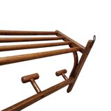 French Mid Century Wall Coat Rack From Gyf, 1950s.