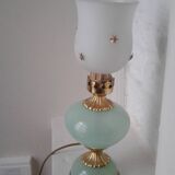 Lampes opaline.