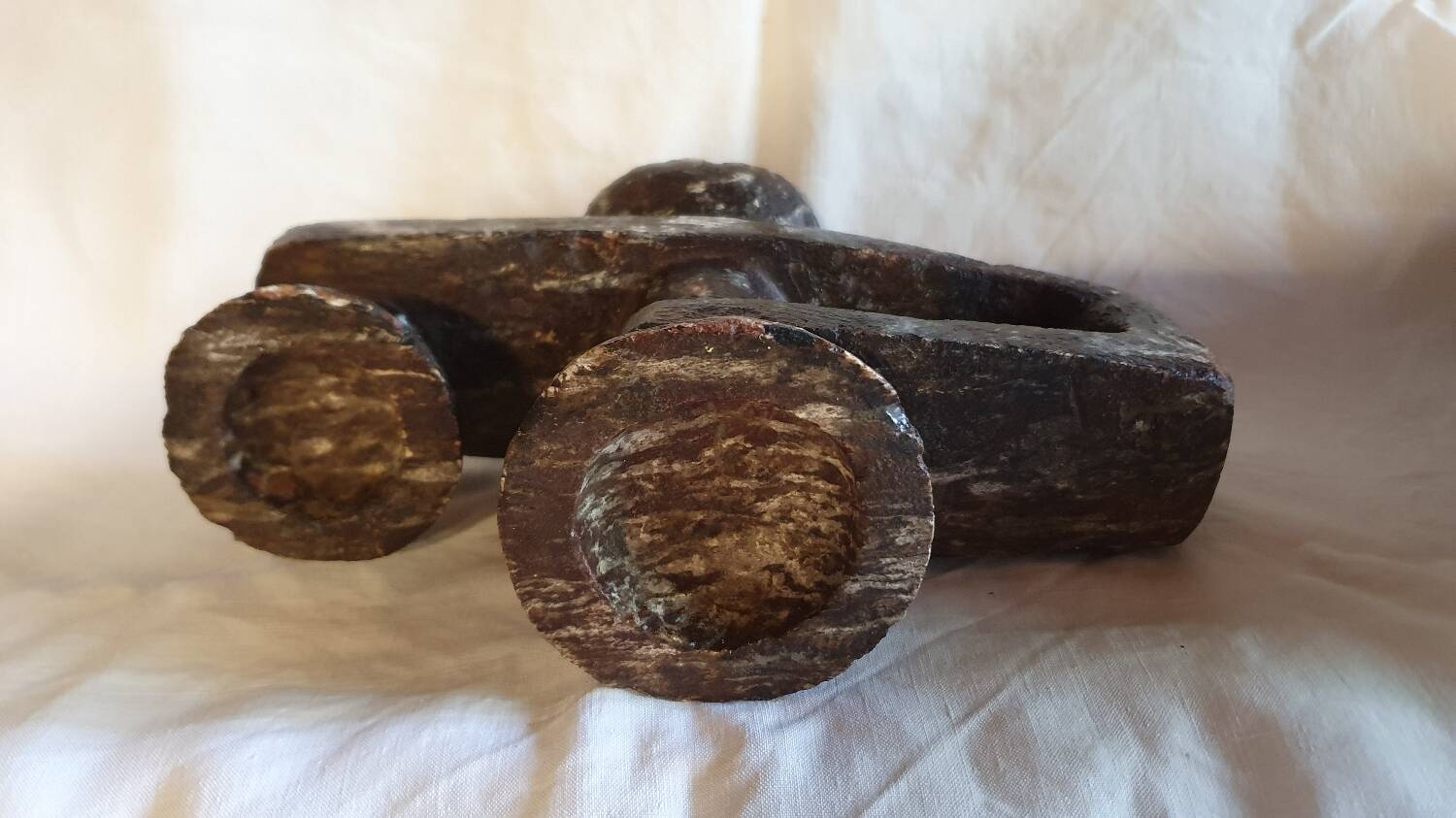 Brutalist candle holder