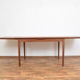 Danish teak extendable dining table, 1960s