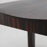 1930s Funkcionalist Beech Stool in Macassar Veneer, Czechoalsovakia