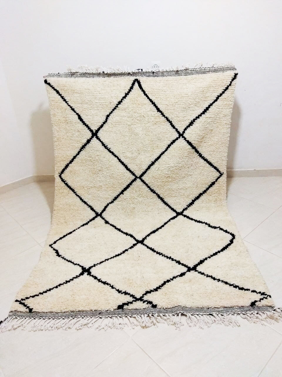 Tapis berbère beni ouarain 200 X 137 cm
