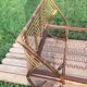 Rattan basket bed