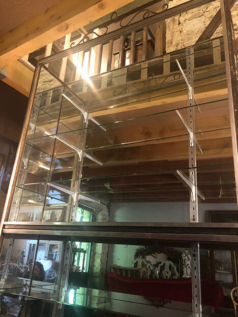 Old shop showcase