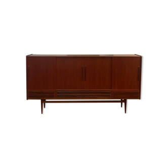 Scandinavian teak sideboard from the 60s vintage design