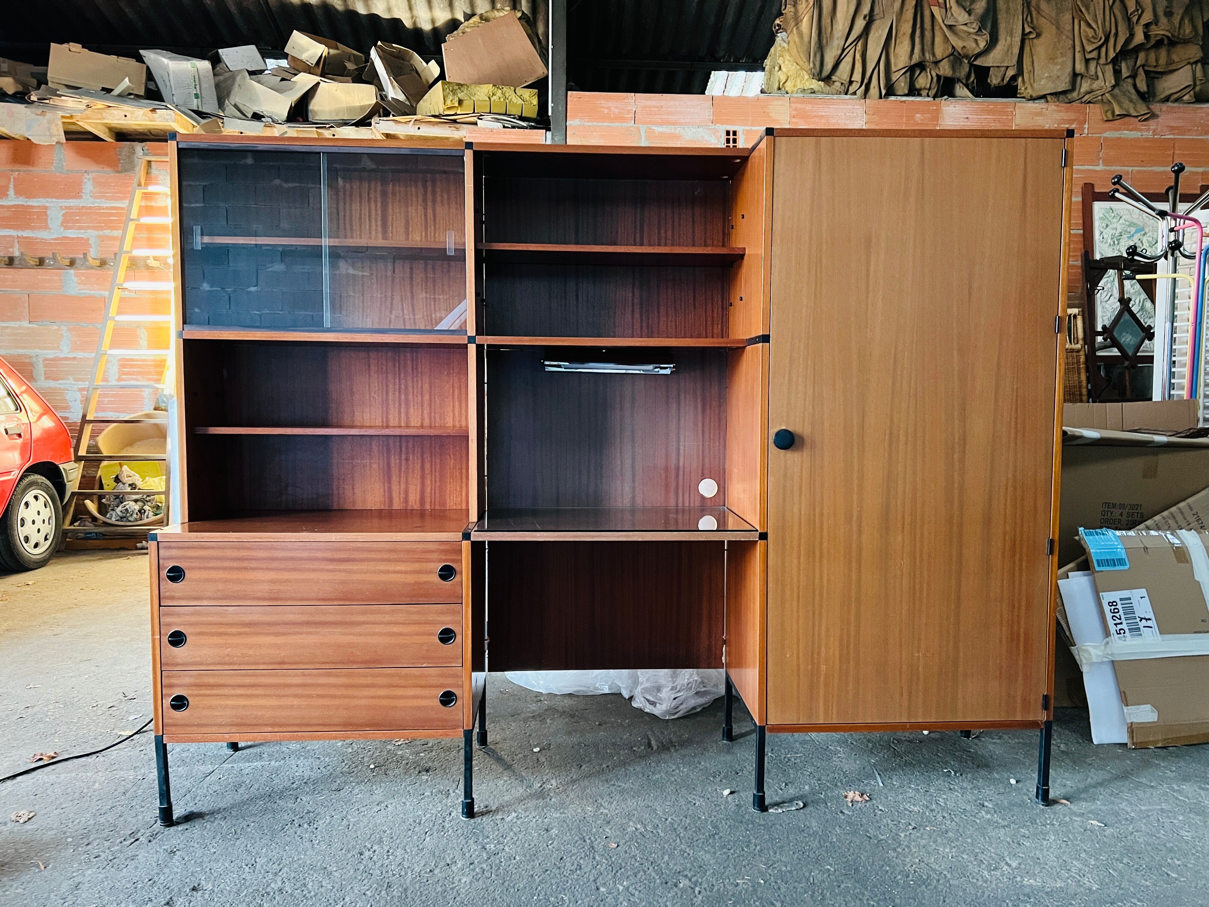 Modular furniture "3 in 1" ARP,  Minvielle  60s