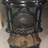 Mixed heating stove 19th century in Calais